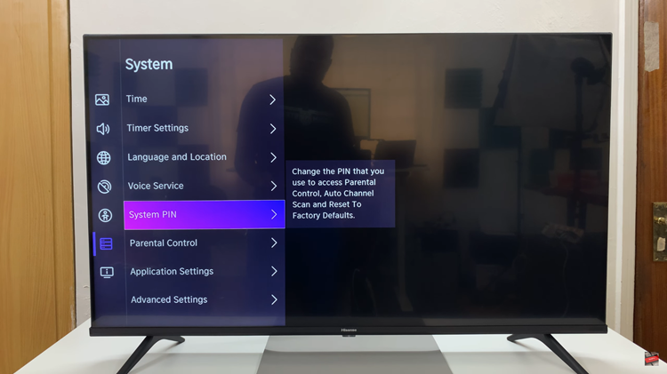 How To Change System PIN On Hisense VIDAA Smart TV