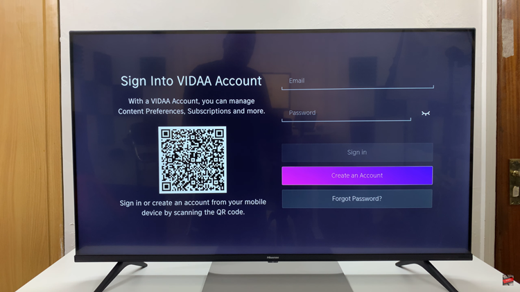 How To Create VIDAA Account On Hisense VIDAA Smart TV