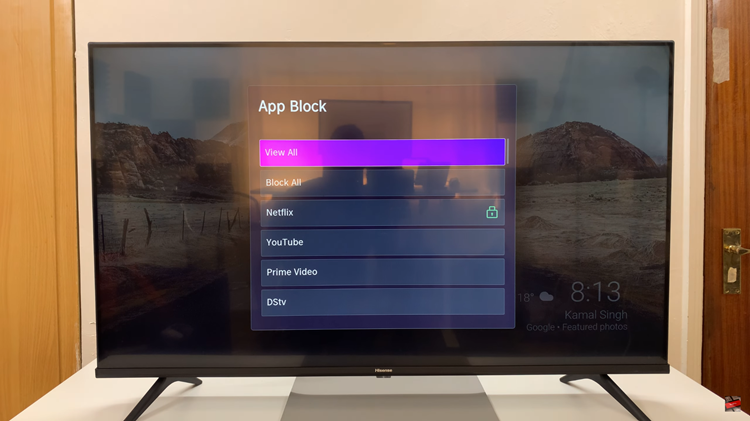 How To Lock Apps On Hisense VIDAA Smart TV