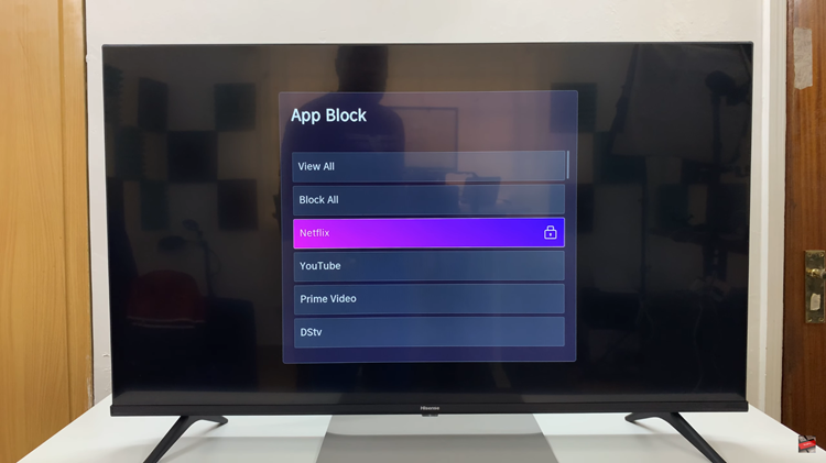 How To Lock Netflix App On Hisense VIDAA Smart TV
