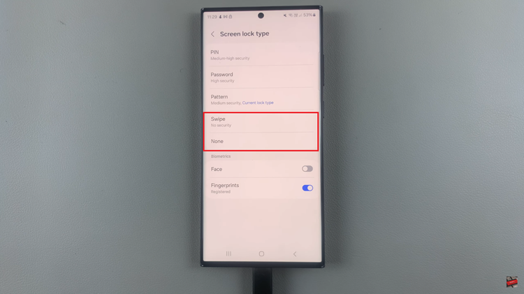 How To Remove Screen Lock On Android
