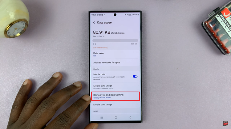 How To Set Data Usage Warning & Limit On Android