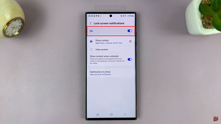 How To Show Notifications On Lock Screen On Samsung