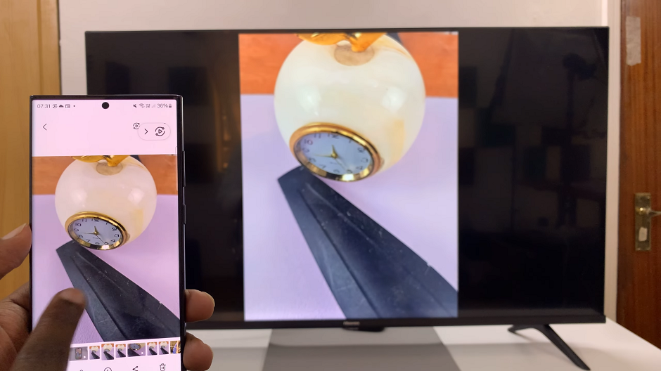 Screen Mirror Android Phone To Hisense VIDAA Smart TV