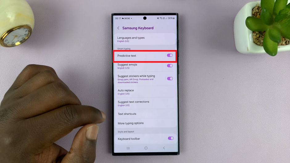 Enable Predictive Text On Samsung Galaxy Phone