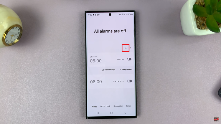Set Alarm On Samsung Phone