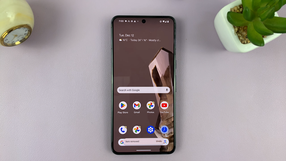 How To Undo Home Screen Widget Removal On Android (Google Pixel)