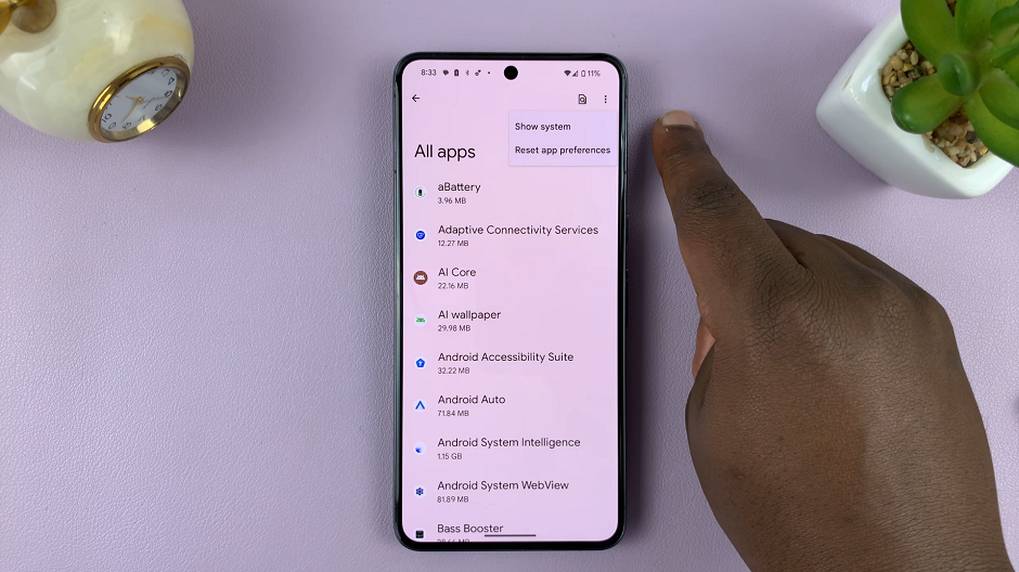 How To Reset App Preferences On Android (Google Pixel)