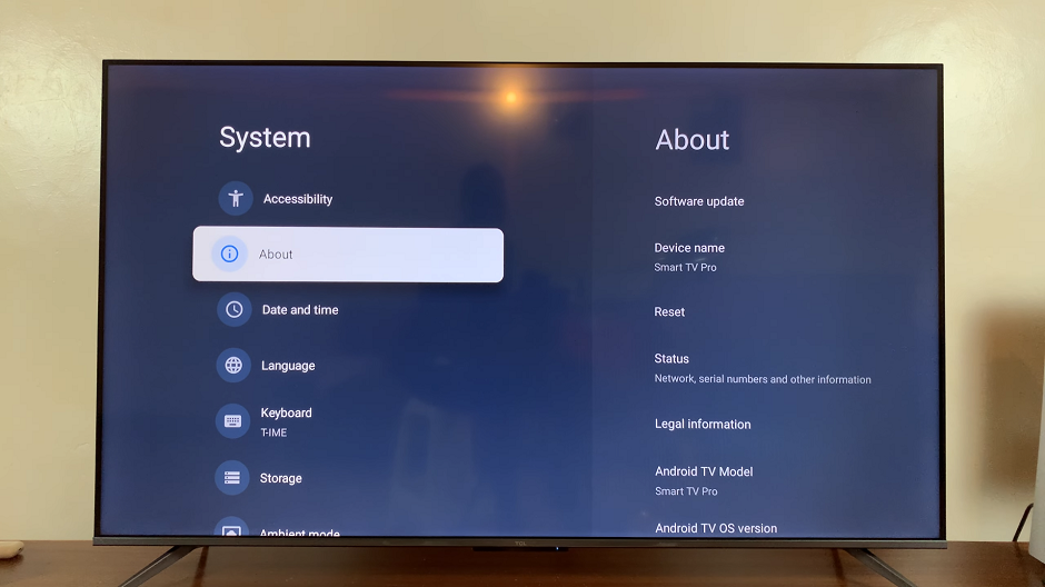 How To Find Serial Number On TCL Google TV