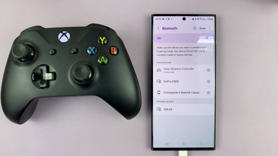 Connect Xbox Wireless Controller To Android Phone/Tablet