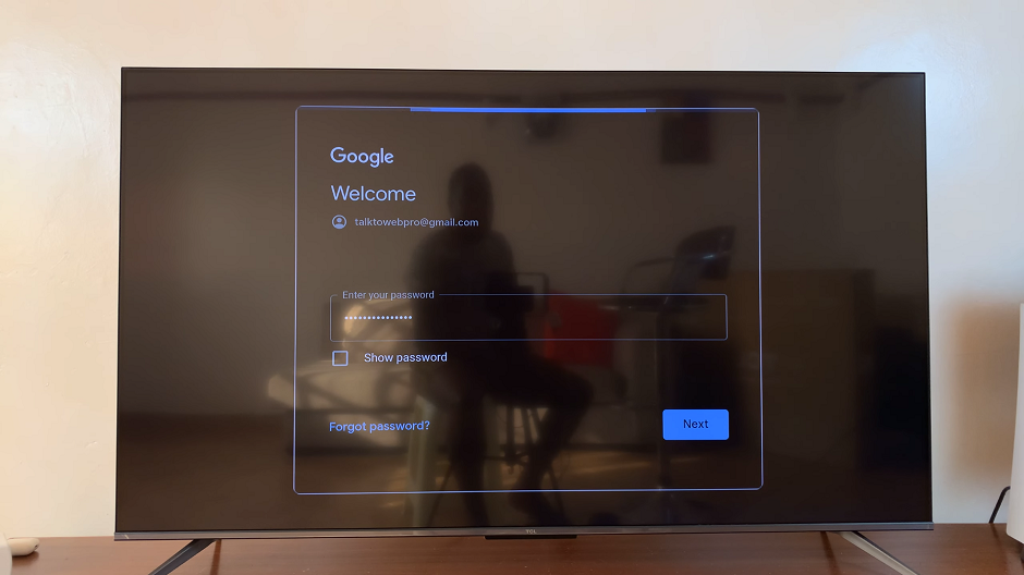 How To Add Google TV Account On TCL Google TV