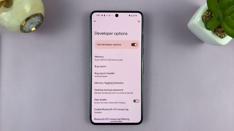Enable Developer Options On Android (Google Pixel)