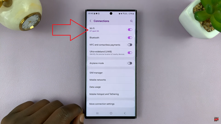 Find Wi-Fi Network SSID On Android (Samsung Galaxy)