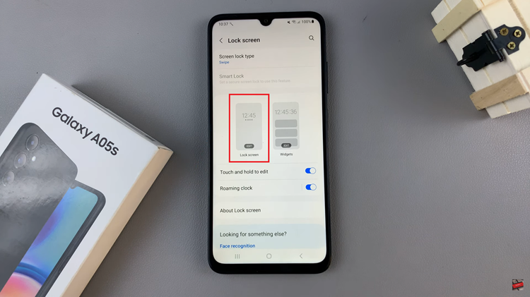 How To Change Lock Screen Clock Style On Samsung Galaxy A05s