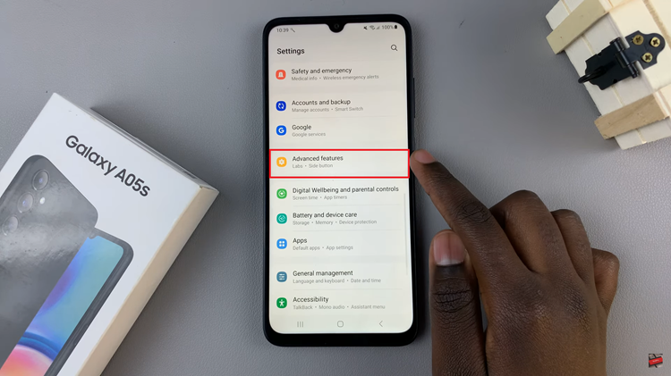 How To Disable One-Handed Mode On Samsung Galaxy A05s