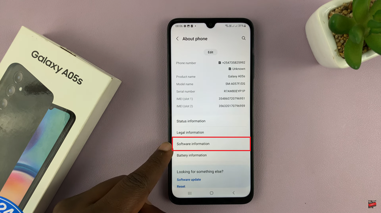 How To Enable Developer Options On Samsung Galaxy A05s