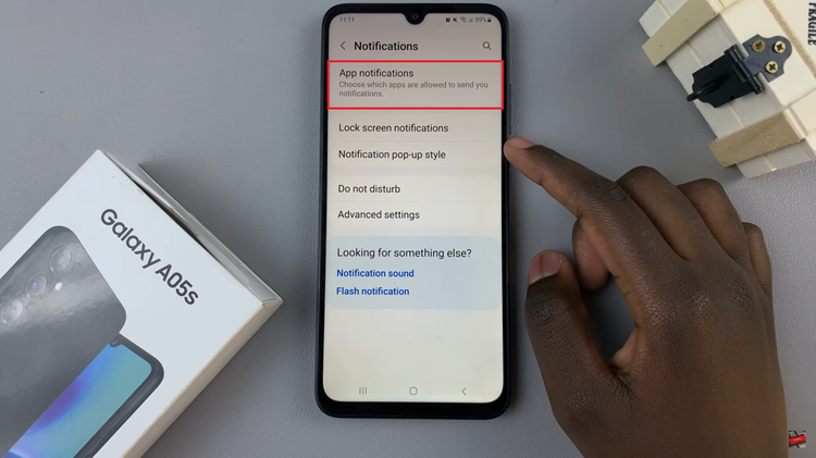How To Enable Message Notifications On Samsung Galaxy A05s
