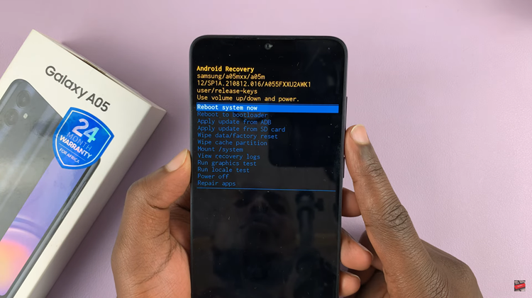 How To Hard Reset Samsung Galaxy A05