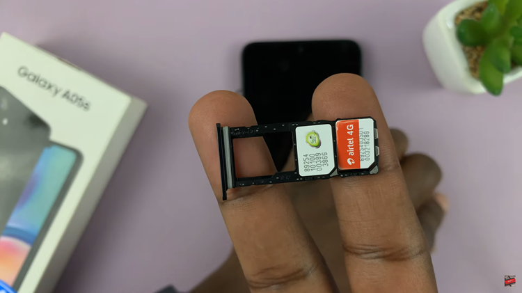 How To Insert SIM Cards & SD Card On Samsung Galaxy A05s