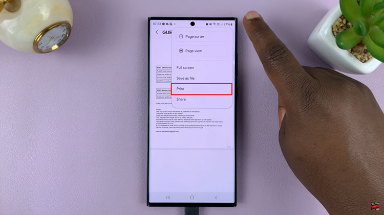 How To Print Documents & Photos From Your Android Device