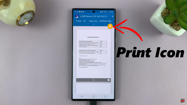 How To Print Documents & Photos From Your Android Device