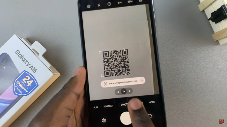 How To Scan QR Codes On Samsung Galaxy A15