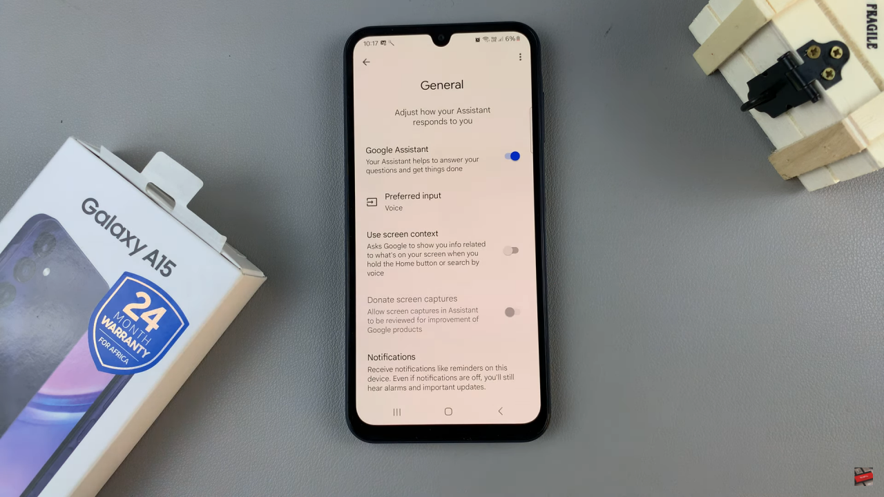 How To Set Up Google Assistant On Samsung Galaxy A15