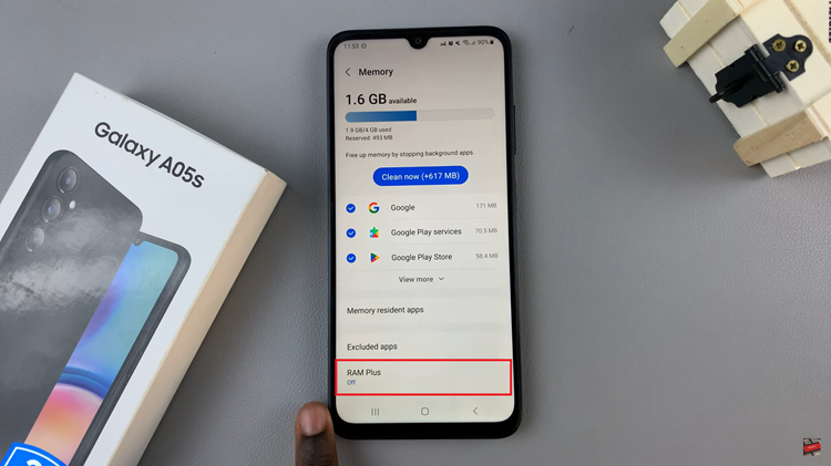 How To Turn ON RAM Plus On Samsung Galaxy A05s