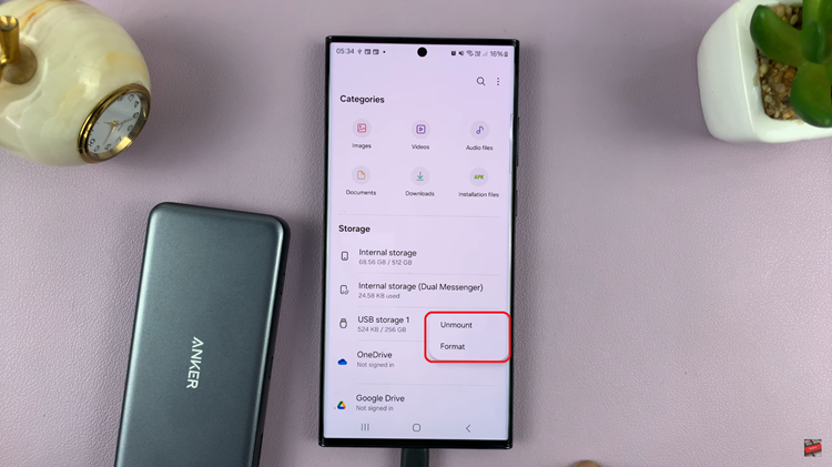 How To Unmount USB Devices On Android