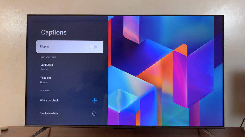 How To Turn Captions OFF On TCL Google TV