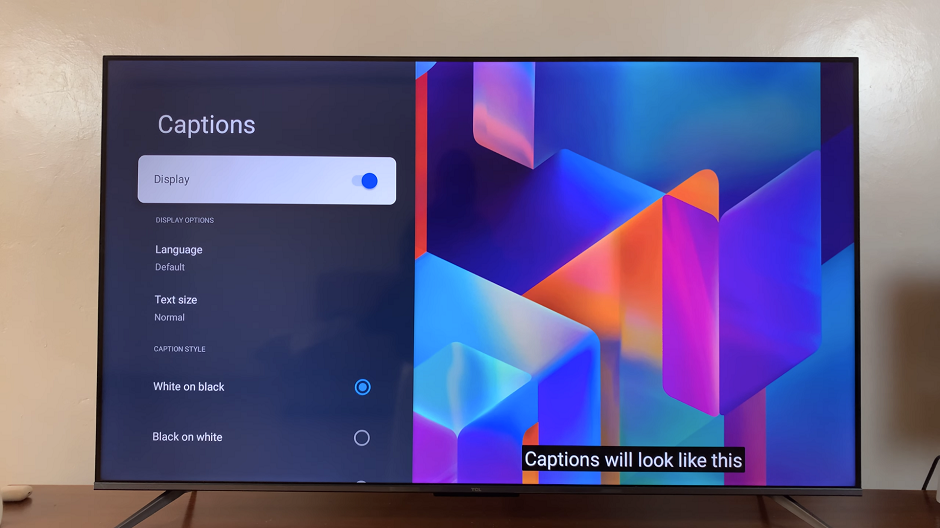 How To Turn Captions ON On TCL Google TV