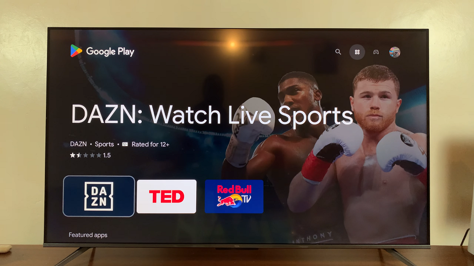 Google Play Store On TCL Google TV