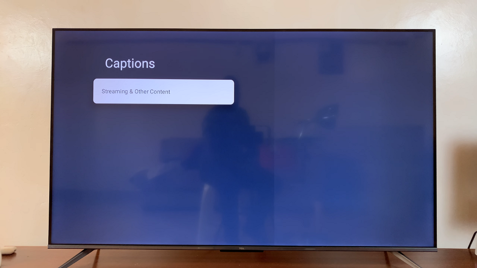 How To Turn Captions ON/OFF On TCL Google TV