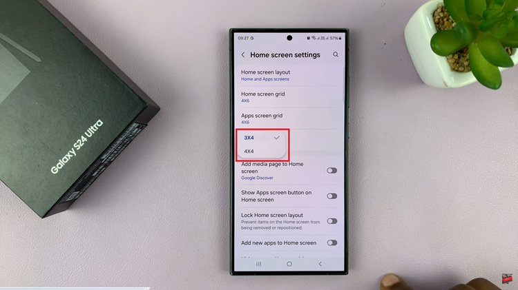 Change Home Screen Folder Grid Size On Samsung Galaxy S24s