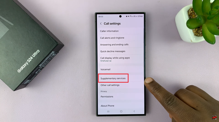 Disable Call Waiting On Samsung Galaxy S24s