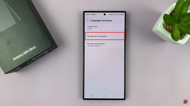 How To Add Language To Keyboard On Samsung Galaxy S24