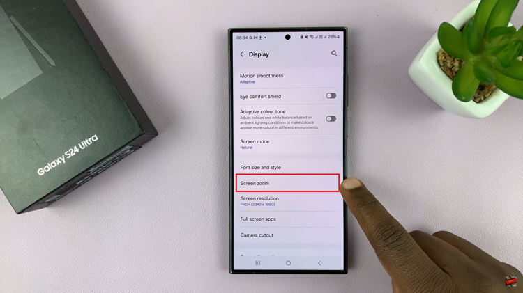 How To Change Icon Size On Samsung Galaxy S24