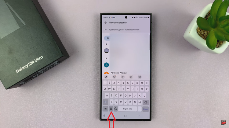 How To Change Keyboard Language On Samsung Galaxy S24