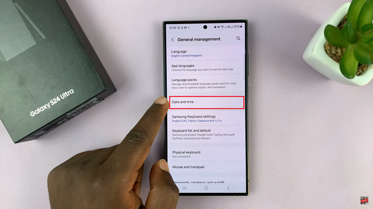 How To Change Time Zone On Samsung Galaxy S24