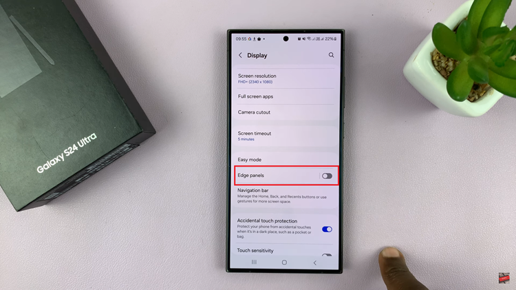 How To Disable Edge Panels On Samsung Galaxy S24