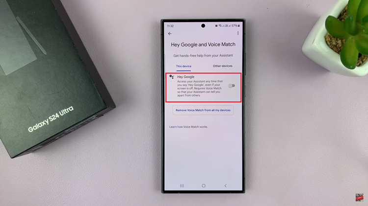 How To Turn ON Hey Google On Samsung Galaxy S24