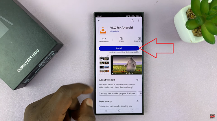 Install VLC Media Player On Samsung Galaxy S24s