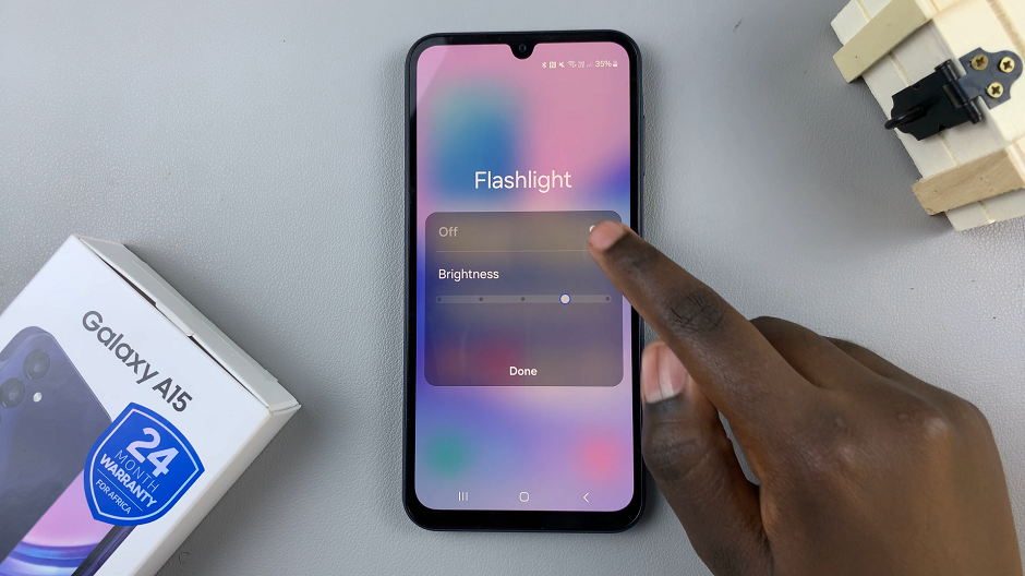 How To Change Flashlight Brightness