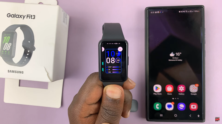 Change Watch Face On Samsung Galaxy Fit 3