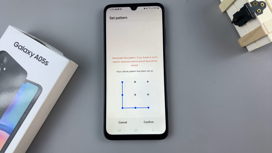 How To Change Screen Lock Pattern On Samsung Galaxy A05s