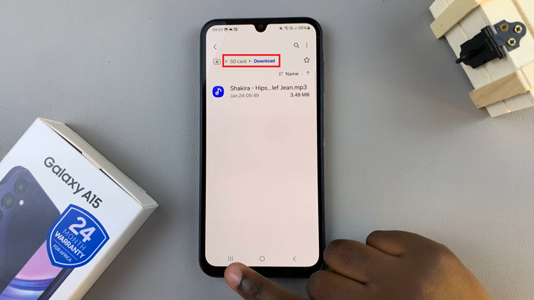 Download Music To SD Card On Samsung Galaxy A15