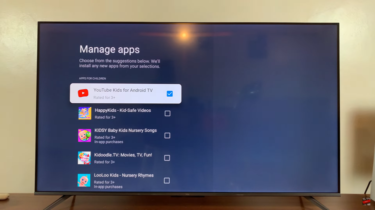 How To Add & Remove Apps From Kids Profile On TCL Google TV