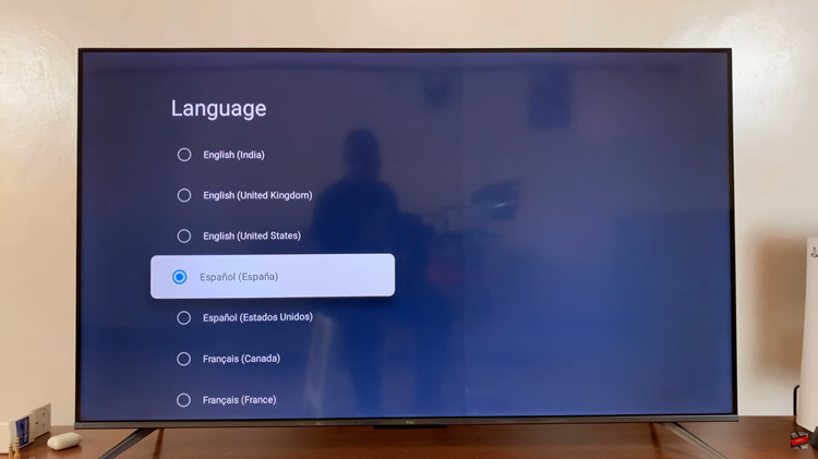 How To Change Language On TCL Google TV