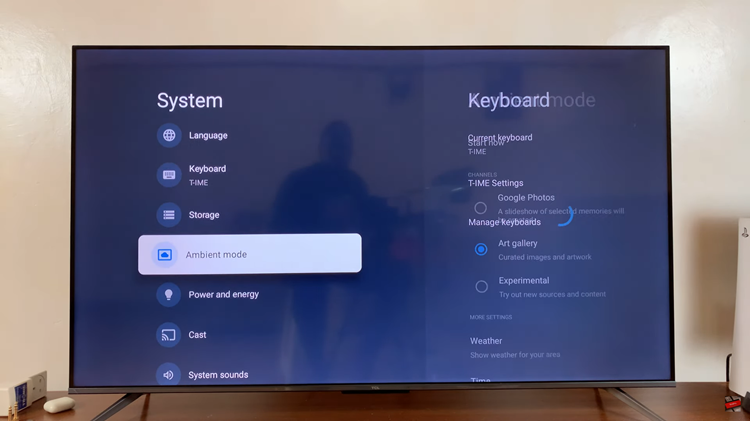 How To Choose Screensaver Categories On TCL Google TV