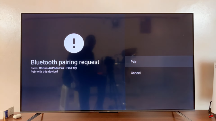 How To Connect AirPods To TCL Google TV